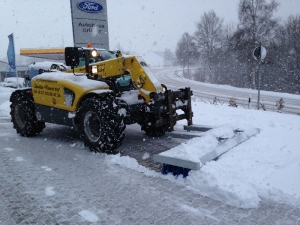 Kehrfix Blockbesen zum Schnee schieben