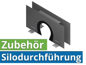 Silodurchführung für Belüftungsrohr