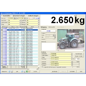 Software Überfahrwaage