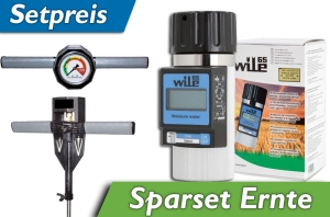 Wile 65 - Ernteset mit Penetrometer zur Bodendichtebestimmung
