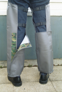 Knieschutz - Knieschoner - Kniepolster - Beinschutz - Gamaschen