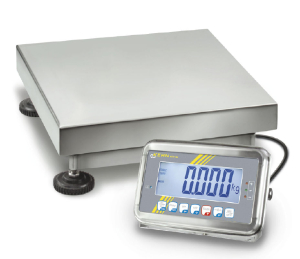 Edelstahl-Plattformwaage mit IP65, XL-Plattform