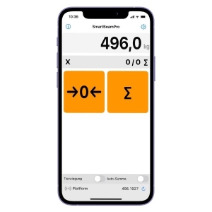 Preview: Wiegung mit Smartbeam App