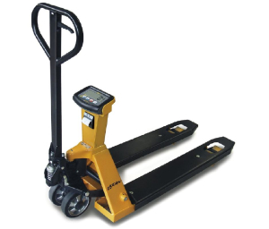 Mobile Waage, Robuster Wiegehubwagen mit integriertem Drucker