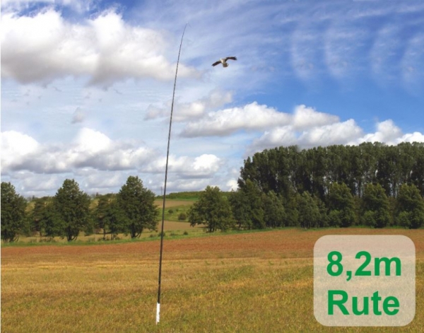 Vogelattrappe Rute 8,2m