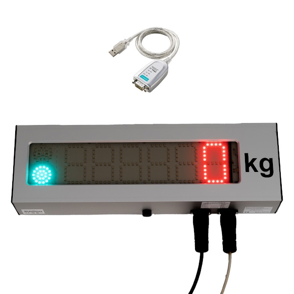 Großanzeige Agreto Überfahrwaage